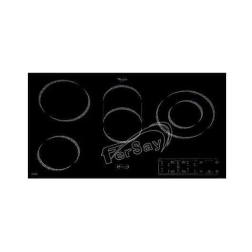 Vidro Para Placa Vitroceramica Whirlpool Modelo: .