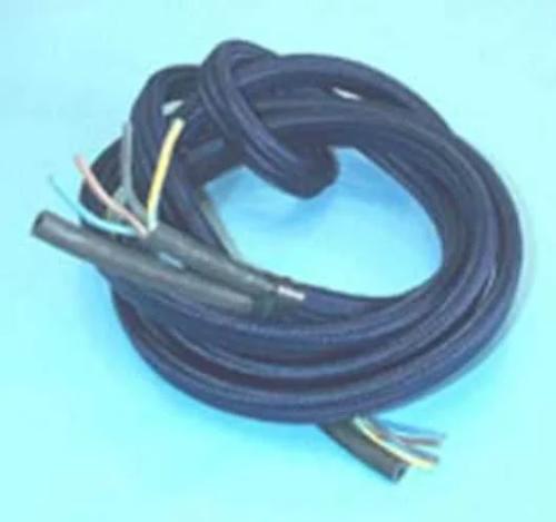 CABLE BLANCO AZUL 4 HILOS + TUBO GOMA