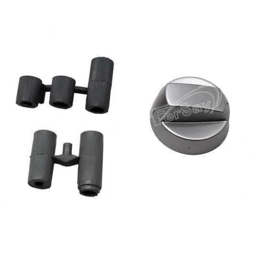 Conjunto mando INOX universal para cocina, 6,8mm .