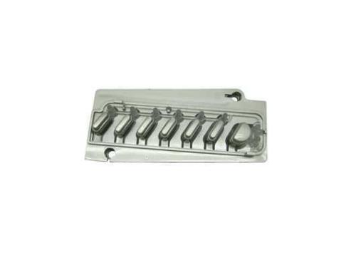 Conjunto teclas plastico color inox lavavajillas .