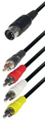 Din m 5P 180 - 4RCA m 1,5m