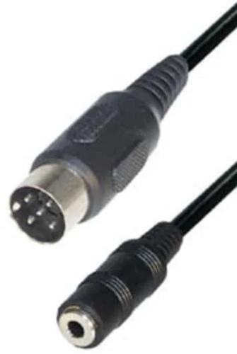 Din m 5P x - jack h 3,5ST 0,