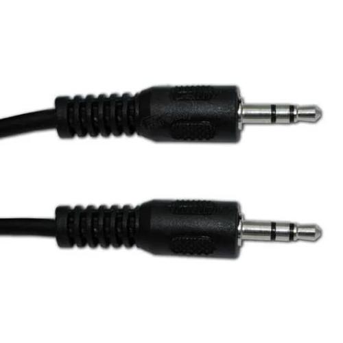 CABLE JACK MACHO 3,5MM A JACK MACHO 3,5MM 1,5MTS