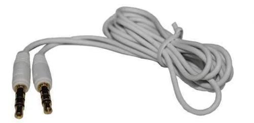 CABLE AUDIO PARA IPHONE NEGRO CONTACTO DORADO