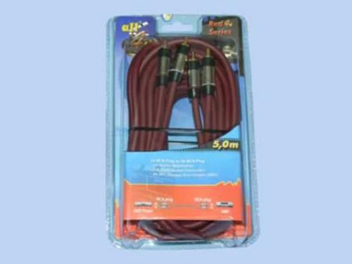 Cable 2rca Macho - 2rca Macho 5m Hq E-Bra3-5