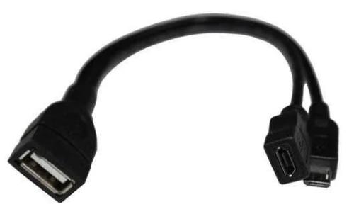 Cable de Conector Femenino Usb de Tipo 0.20 Metros