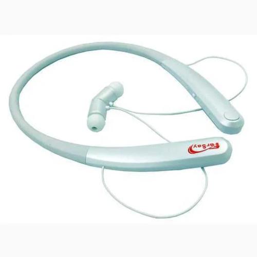 Auricular Neckband Bluetooth Imantado Blanco
