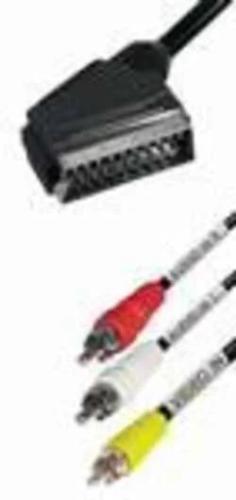 Euro a 3xRCA m 5m