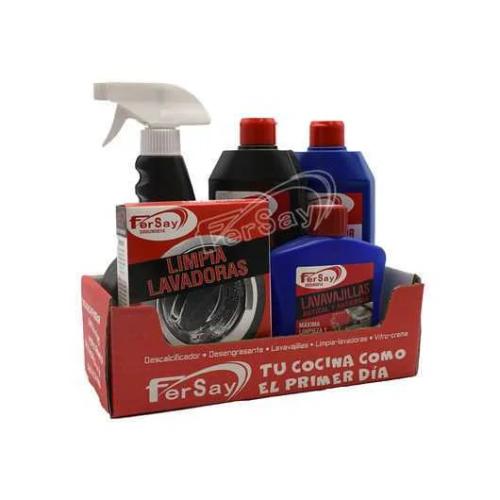 Expositor Con Productos de Limpieza