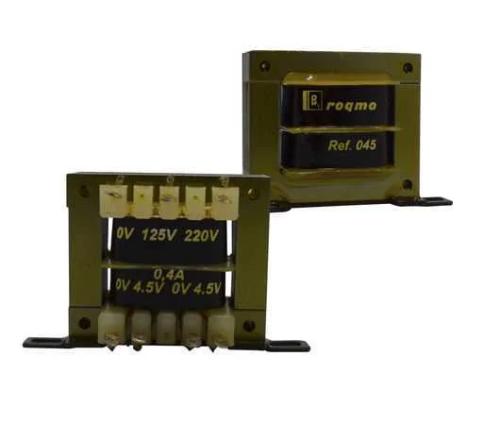 Transformador alimentacion 4.5 v + 4,5 v 0,4 A