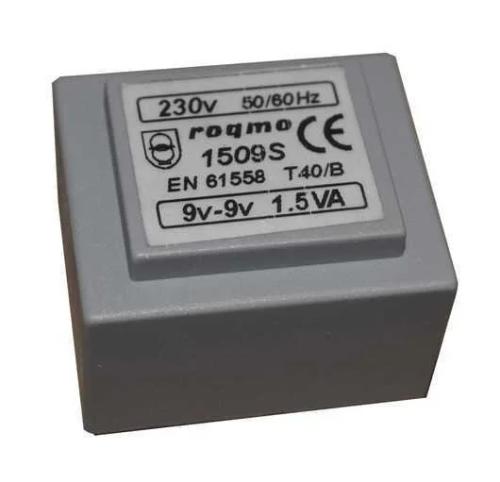 Transformador encapsulado 7.5 V + 7.5 V