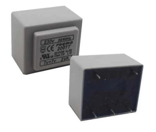 Transformador alimentacion 7.5 V + 7.5 V 2 VA 134