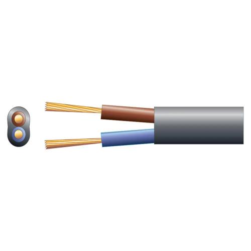 Cabo Eletrico 2 Núcleos Oval Pvc. 300/300v. Ho3vvh