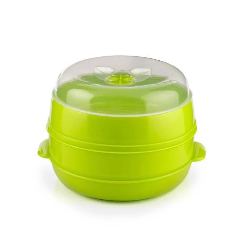 Acessório para Cozer a Vapor Duplo para Microonda.