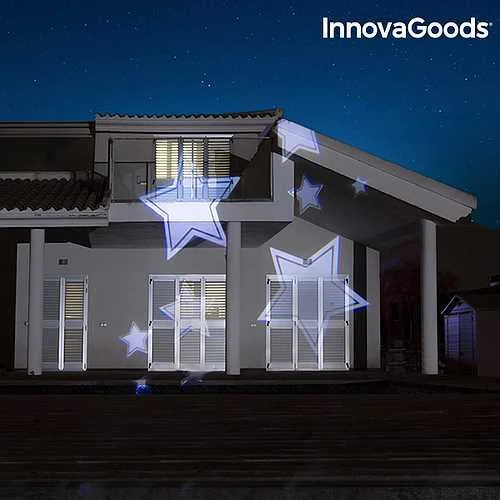 Projetor Led Decorativo Para Exterior