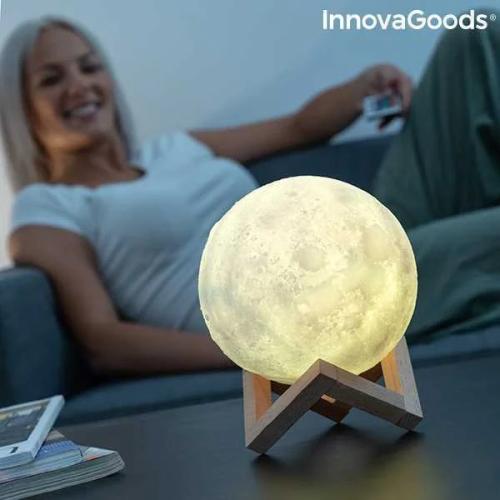L&acirc;mpada LED Recarreg&aacute;vel Lua Moondy