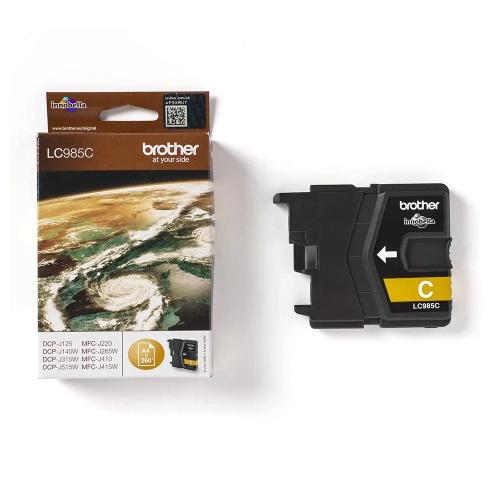 Tinteiro de Tinta Original Brother Lc985c Ciano