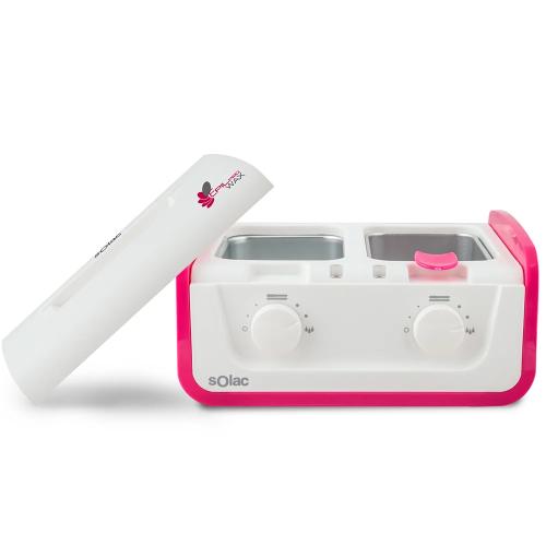 Cera Solac DC7502 325W Branco Cor de Rosa
