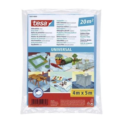 Plástico de proteção tesa. 20m². universal tesa