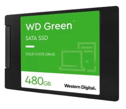 Ssd Wd Green 2,5" (6.4cm) 480gb Sata3 7mm Intern