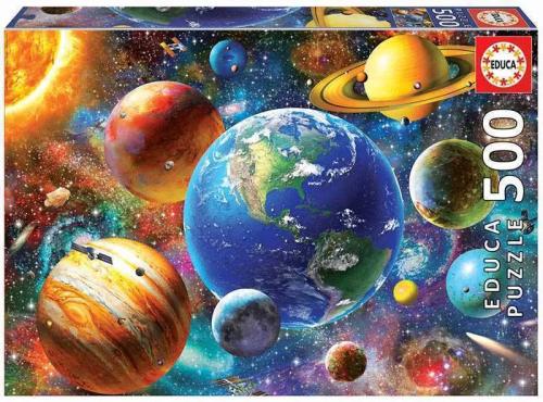 Puzzle Solar System Educa (500 Pcs)
