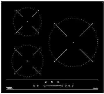 Teka IBC 63 BF100 Preto Embutido 59 cm Placa com .