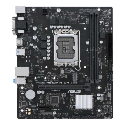Asus Prime H610m-R D4 Intel H610 Lga 1700 Micro Atx