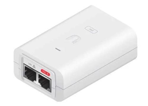 Ubiquiti Poe Injector, 24vdc, 30w, Gigabit, Weiss