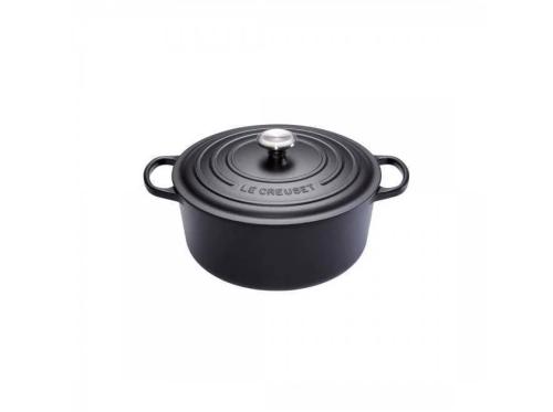 LE CREUSET SIGNATURE PRETO REDONDO