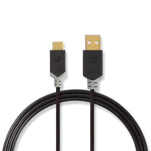 Cable USB | USB 2.0 | USB-A macho | USB-C Macho .