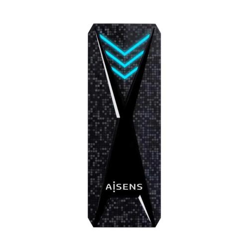 Aisens Asm2-Rgb013b Caixa para Discos Rígidos Com.