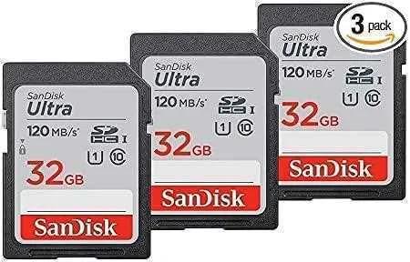 MEMORY SDHC 32GB UHS-I/3PC SDSDUN4-032G-GN6IM SAN.