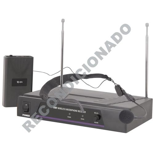 Sistema De Microfone Sem Fios Vhf 174.5mhz RECONDI