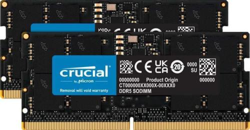 So Ddr5 32gb Pc 4800 Cl40 Kit (2x16gb) Crucial Value 1,1v