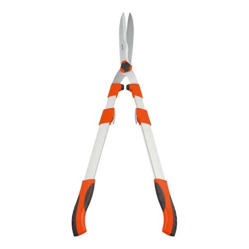 Tesoura Corta Sebes Telescópico Lâmina Ondulada Comprimento: 73-87cm Stocker