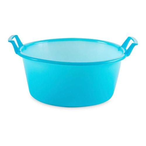 Bacia Redonda 9l/35cm Azul 6410 Ø35x18,5cm Barbosa - Universal