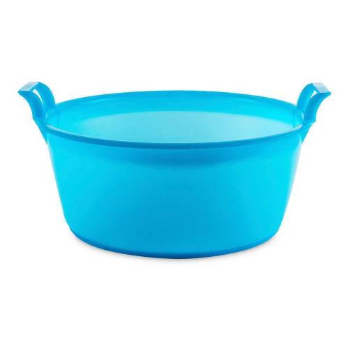 Bacia Redonda 19l/45cm Azul 6413 Ø45x22,5cm Barbosa - Universal