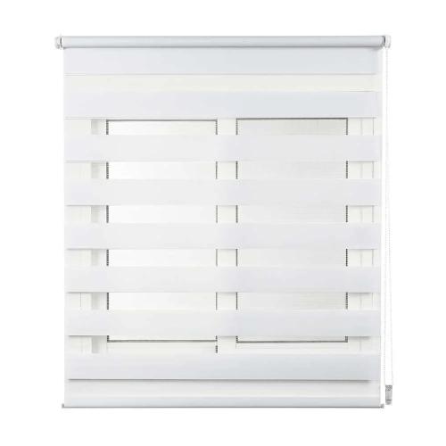 Estore de Rolo Cup&Fix Noite&Dia Branco 60x180cm