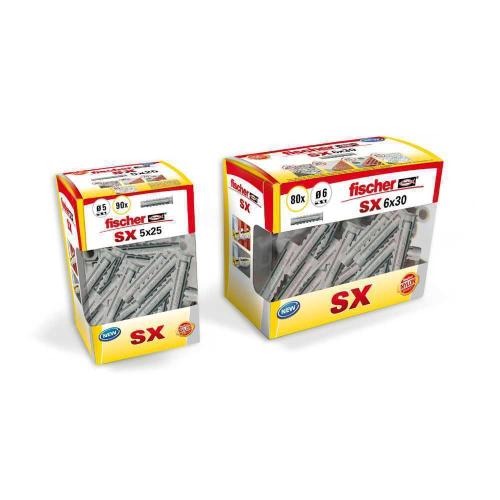 Bucha Sx 6x30 Diy 80uds 553434 Fischer