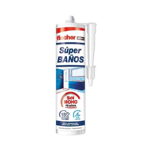 Silicone Super Wc Transparente 100ml 563517 Fisch.