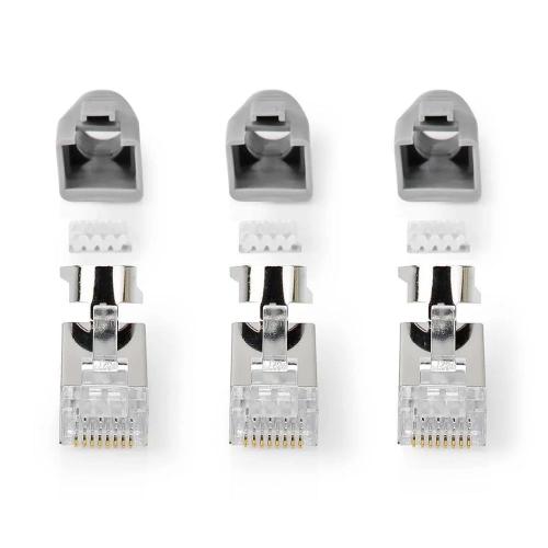 Conector Rj45 | Rj45 Pass Through | Ftp Sólido/Tr.
