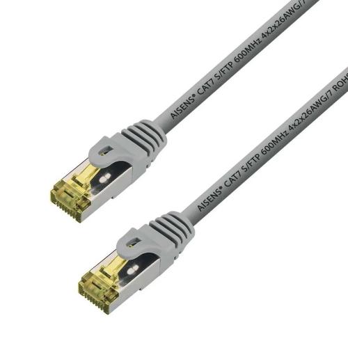 AISENS A146-0336 CABO DE REDE CINZENTO 3 M CAT7 S.