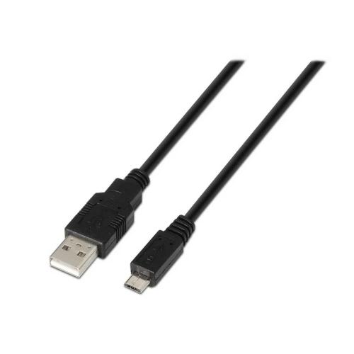 Cable Usb(A) 2.0 a Micro Usb(B) 2.0 Aisens 3m Neg.