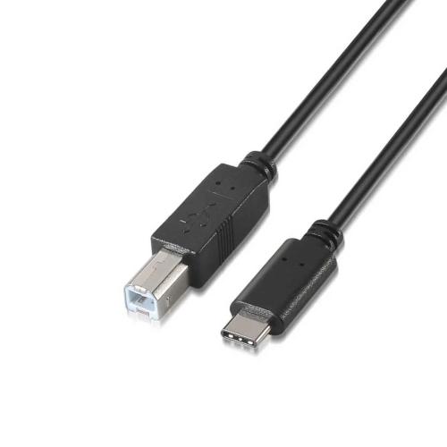AISENS A107-0053 CABO USB 1 M USB 2.0 USB C USB B.