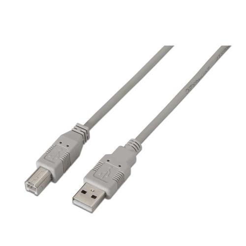 Cable Aisens Usb 2.0 Impresora Tipo a M-B M Beige 1.0m
