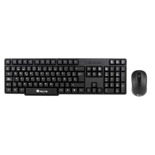 Teclado + Ratãn Ngs Wireless Euphoriakit Usb Neg.