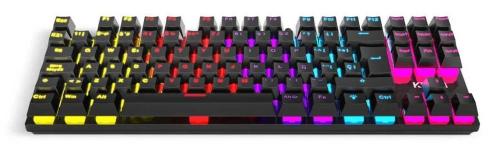Teclado Krom Nxkromkasictkl Preto Retroiluminação