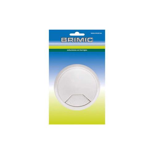 Blister Tampa Passa-Cabos Tpc01 Ø60x22mm Branco 90621 Micel