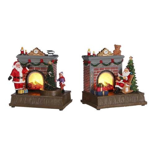 Lareira Decorativa Pai Natal Modelos Sortidos