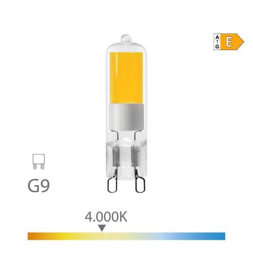 Lâmpada g9 led 5w 575lm 4000k luz dia vidro edm